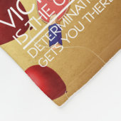 SPITZENKlingeln Pong Sieg Fleecedecke (Ecke)