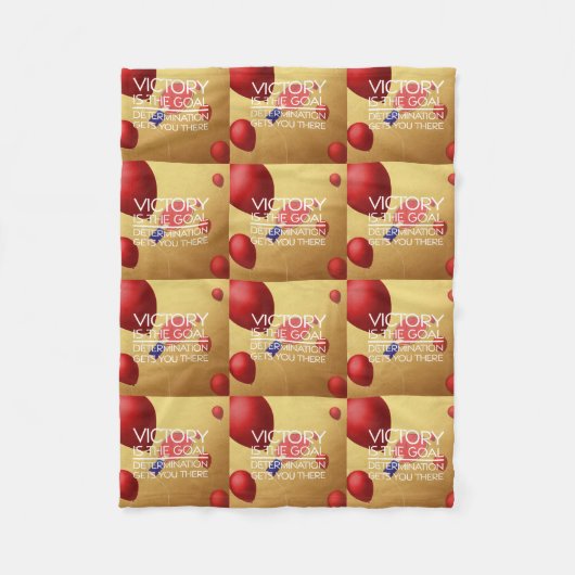 SPITZENKlingeln Pong Sieg Fleecedecke (Vorderseite)