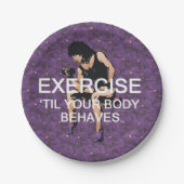 SPITZENkörper benimmt sich Pappteller (Vorderseite)