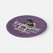 SPITZENkörper benimmt sich Pappteller (Schrägansicht)