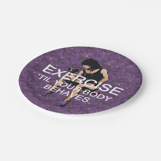 SPITZENkörper benimmt sich Pappteller (Schrägansicht)