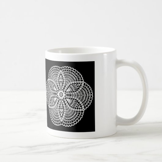 Spitzenkunst Kaffeetasse (Rechts)
