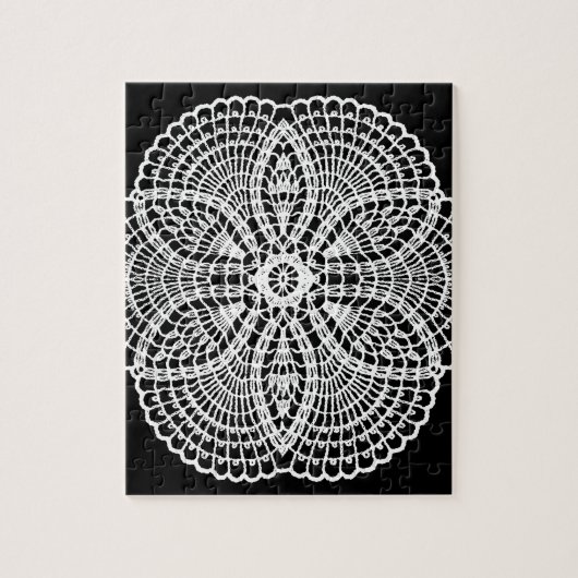 Spitzenkunst Puzzle (Vertikal)