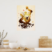 Spitzenlegenden Poster (Küche)