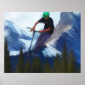 Spitzenleistung - Scooter Boy Poster (Vorne)