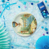 SPITZENluft-Reise Pappteller (Party)