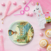 SPITZENluft-Reise Pappteller (Party)