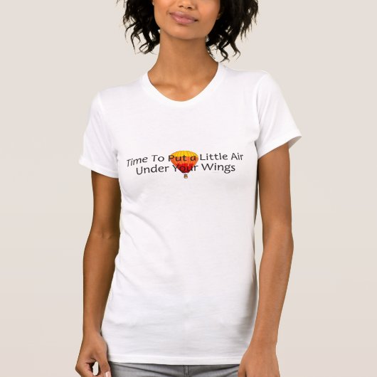 SPITZENluft unter Ihren Flügeln T-Shirt (Vorderseite)