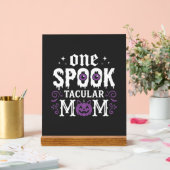 Spitzenmäßiges Halloween-Design für Mütter_1 Acrylschild (Hochzeit)