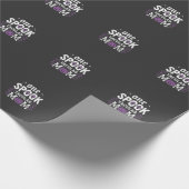 Spitzenmäßiges Halloween-Design für Mütter_1 Geschenkpapier (Ecke)