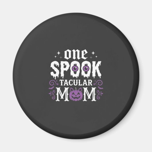 Spitzenmäßiges Halloween-Design für Mütter_1 Magnet (Vorne)