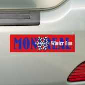 SPITZENmontreal-Winter-Spaß Autoaufkleber (Auf Auto)
