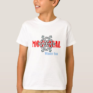 SPITZENmontreal-Winter-Spaß T-Shirt