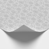 Spitzenmuster, Blume Vintag 1 Geschenkpapier (Ecke)