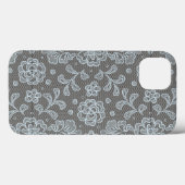 Spitzenmuster, Blume Vintag 6 Case-Mate iPhone Hülle (Rückseite (Horizontal))