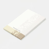 Spitzenmuster, Blume Vintag 7 Post-it Klebezettel (angewinkelt)