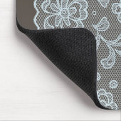 Spitzenmuster, Blumen vintage 6 Mousepad (Ecke)