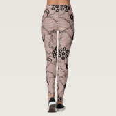 Spitzenmuster Leggings (Rückseite)