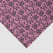 Spitzenmuster mit Schmetterlingen Seidenpapier (Ausschnitt)