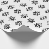 Spitzenpapier Geschenkpapier (Ecke)