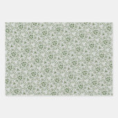 Spitzenpapier Geschenkpapier Set (Vorderseite)