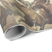 SPITZENPferderennen Geschenkpapier (Rolleneckpunkt)