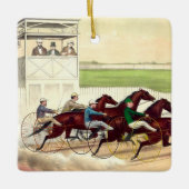SPITZENPferderennen-Leben Keramikornament (Vorderseite)