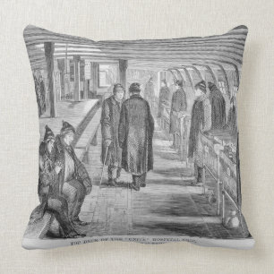 Spitzenplattform von "vereinigen" das kissen