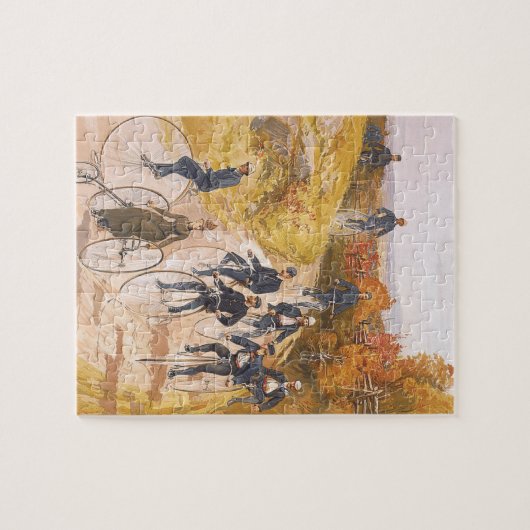 Spitzenradfahren Puzzle (Horizontal)