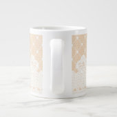 Spitzenrand Jumbo-Tasse (Rückseite)