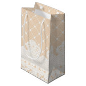Spitzenrand Kleine Geschenktüte (Vorderseite Schrägansicht)