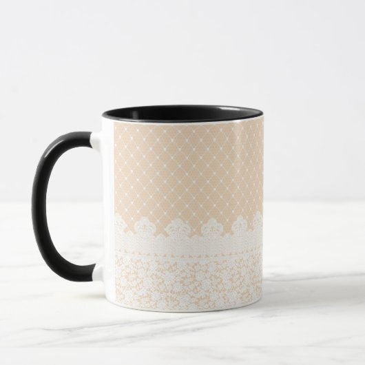 Spitzenrand Tasse (Links)