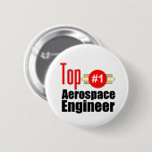 SpitzenRaumfahrtingenieur Button (Vorne & Hinten)