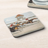 SPITZENrennen zum Sieg Getränkeuntersetzer (Linke Seite)