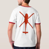 Spitzenrot SH-60 T-Shirt (Rückseite)