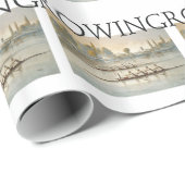 SPITZENrudersport Geschenkpapier (Rolleneckpunkt)