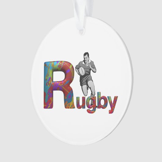 SPITZENRugby Ornament (Vorderseite)