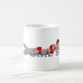 SPITZENSchwimmen-Mädchen-Schwimmen Kaffeetasse (Mittel)