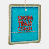 SPITZENSchwimmen-Trainer Keramikornament (Rechts)