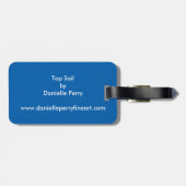 Spitzensegel Gepäckanhänger (Rückseite horizontal)