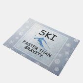 SPITZENski schneller als Schwerkraft Fußmatte (Schrägansicht)