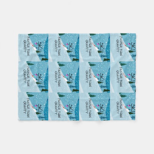 SPITZENski schneller Fleecedecke (Vorderseite (Horizontal))