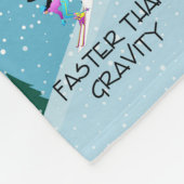 SPITZENski schneller Fleecedecke (Ecke)