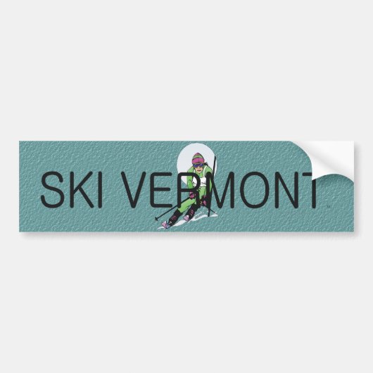 SPITZENski Vermont Autoaufkleber (Vorne)