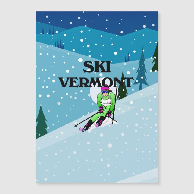 SPITZENski Vermont Magnetkarte (Vorderseite)
