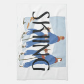 SPITZENskifahren Geschirrtuch (Vertikal)