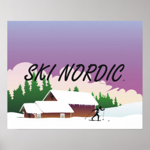 SPITZENskiNordic Poster
