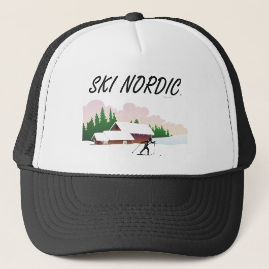SPITZENskiNordic Truckerkappe (Vorderseite)