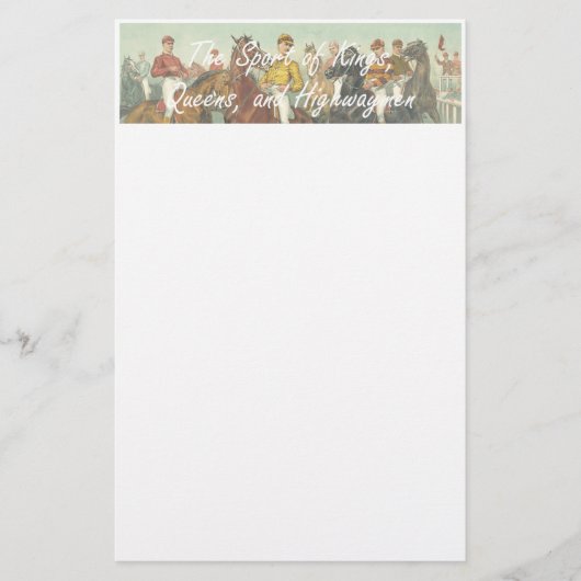 SPITZENsport von Königen Briefpapier (Vorderseite)