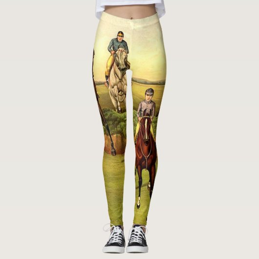 SPITZENsprungs-Rennen Leggings (Vorderseite)